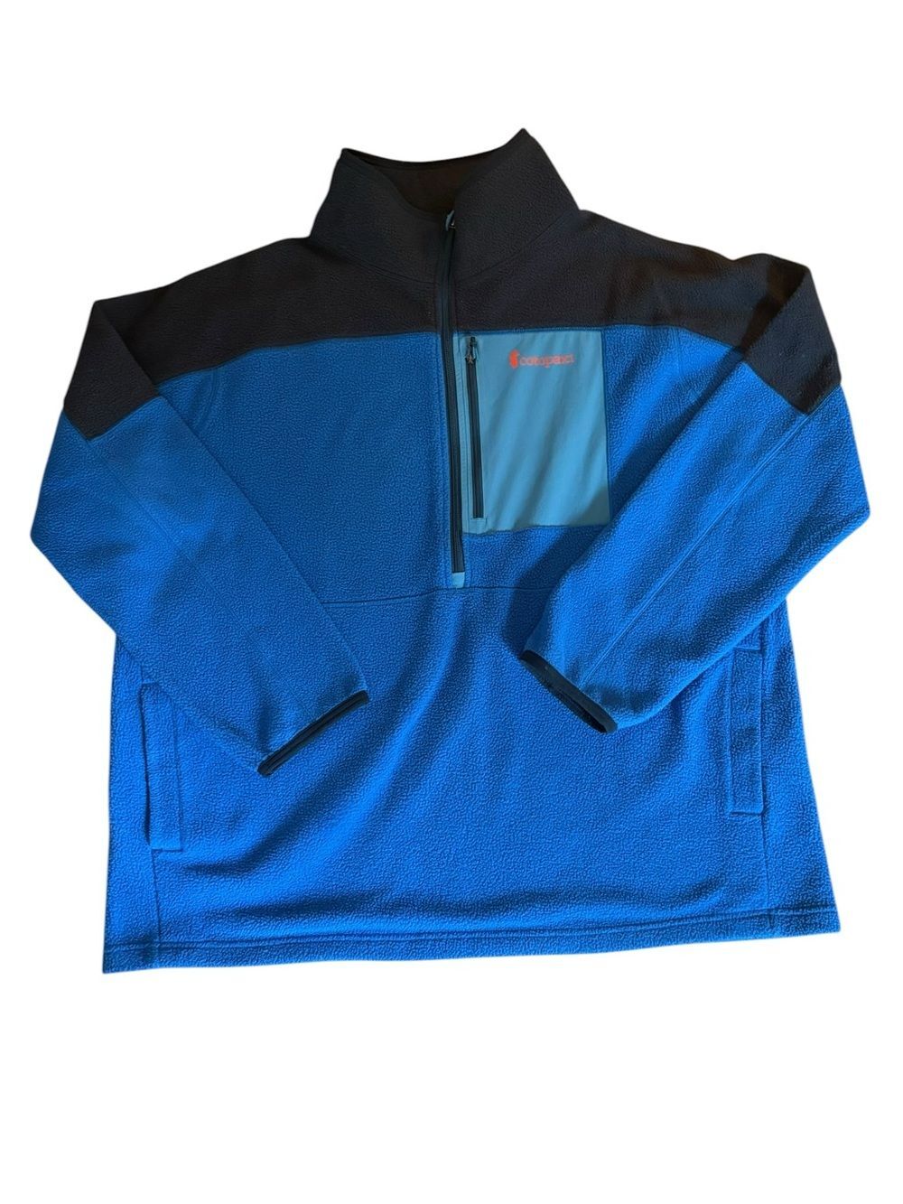 Cotopaxi Abrazo Fleece Half Zip Jacket Mens Size XXL Carbon Atlantic.